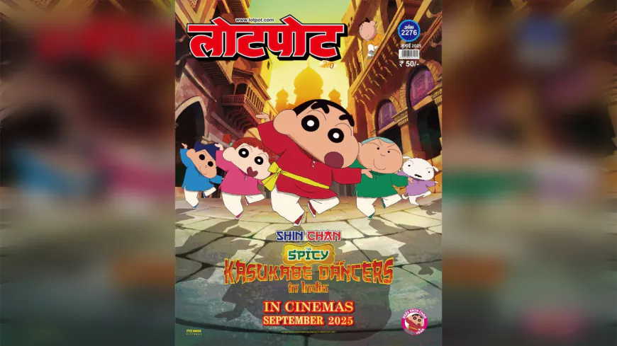 Lotpot Comics Joins Hands with Shin chan for Historic Indian Comic Debut and Film Launch